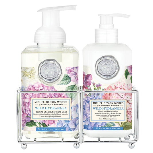 MICHEL DESIGN WORKS WILD HYDRANGEA HAND CARE CADDY