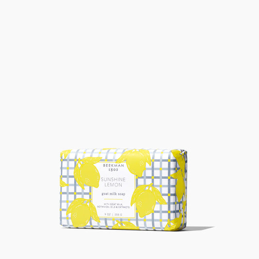 BEEKMAN 1802 Sunshine Lemon Bar of Soap