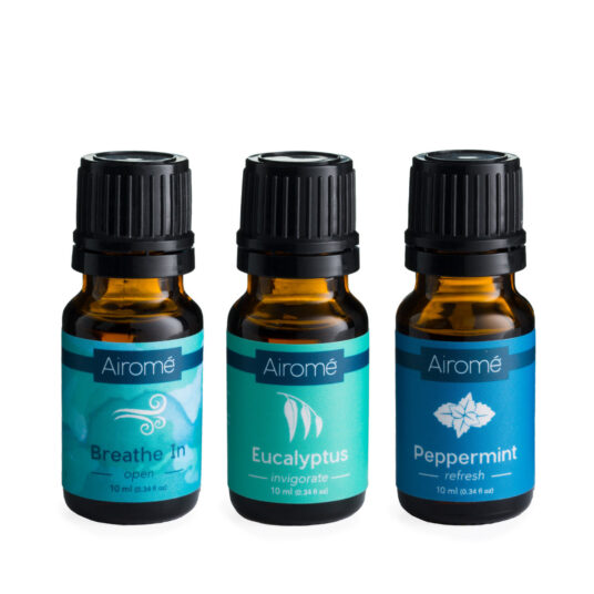 15 mL Breathe Clear Essential Oils Giftset, Eucalyptus, Peppermint, Breath in