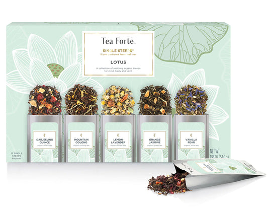 TEA FORTE SINGLE STEEPS LOTUS