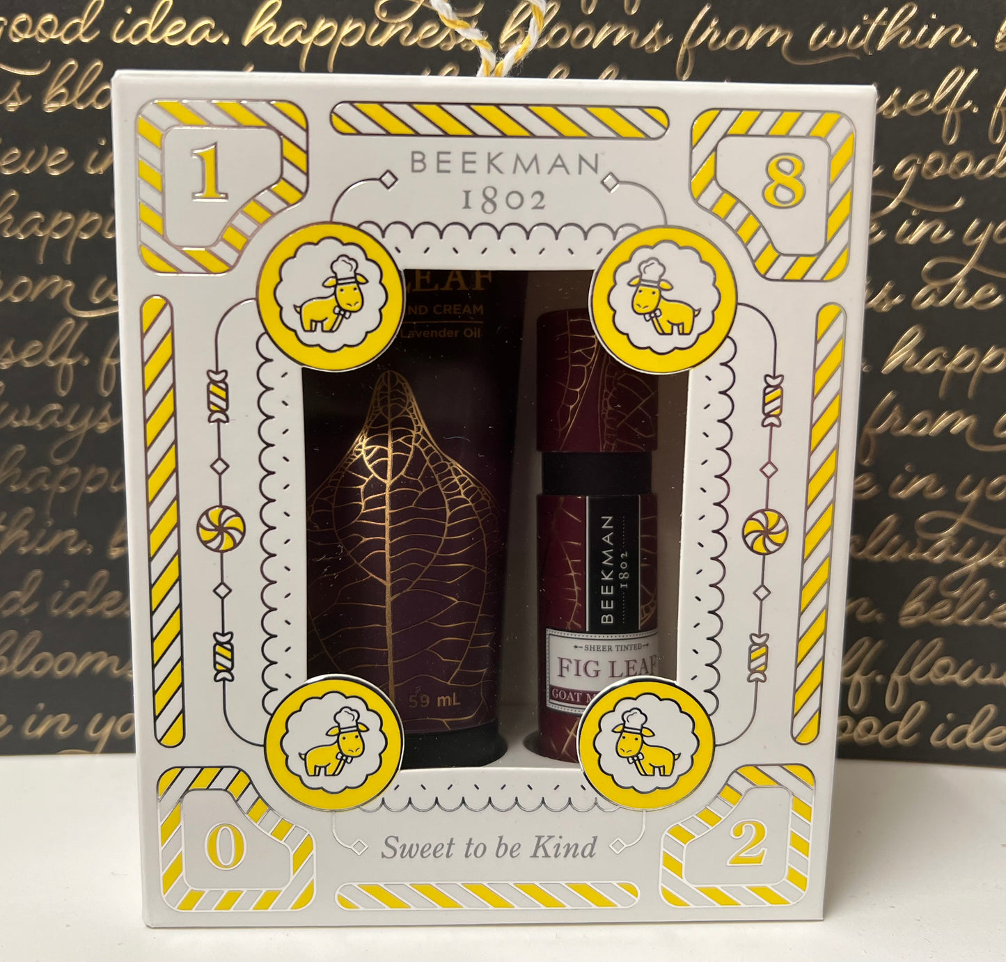BEEKMAN 1802 Fig Leaf Hand Cream & Lip Balm