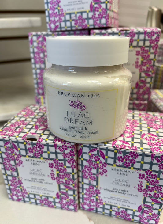BEEKMAN 1802 LILAC DREAM WHIPPED BODY CREAM