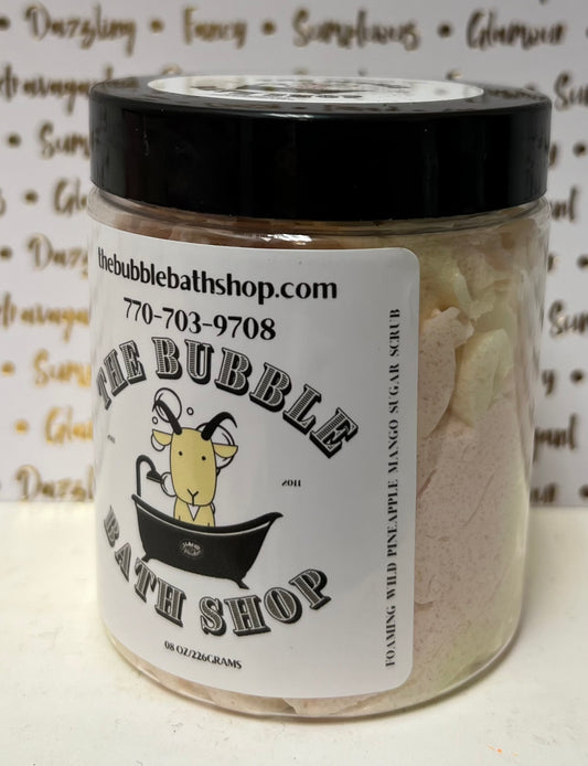 PINEAPPLE WILD MANGO FOAMING SURGAR SCRUB