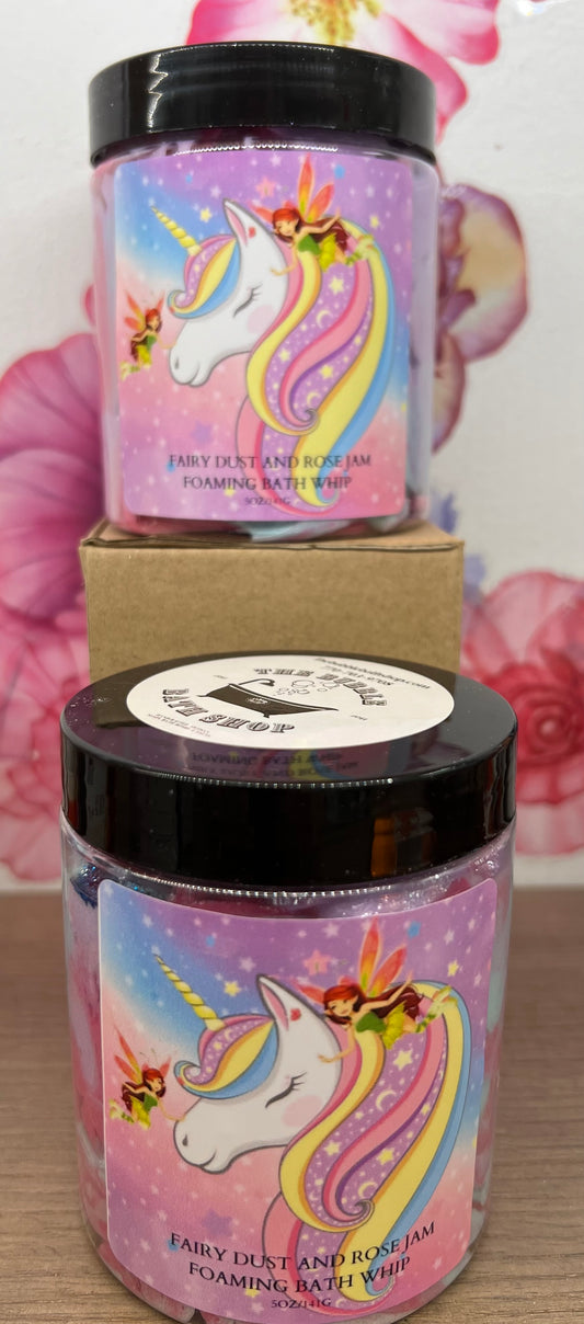 FAIRY DUST AND ROSE JAM SOAP WHIP