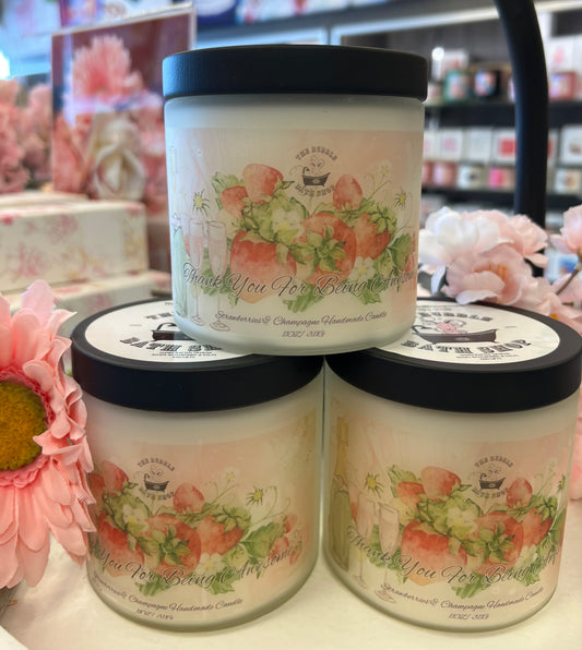 Strawberries & Champagne Candle