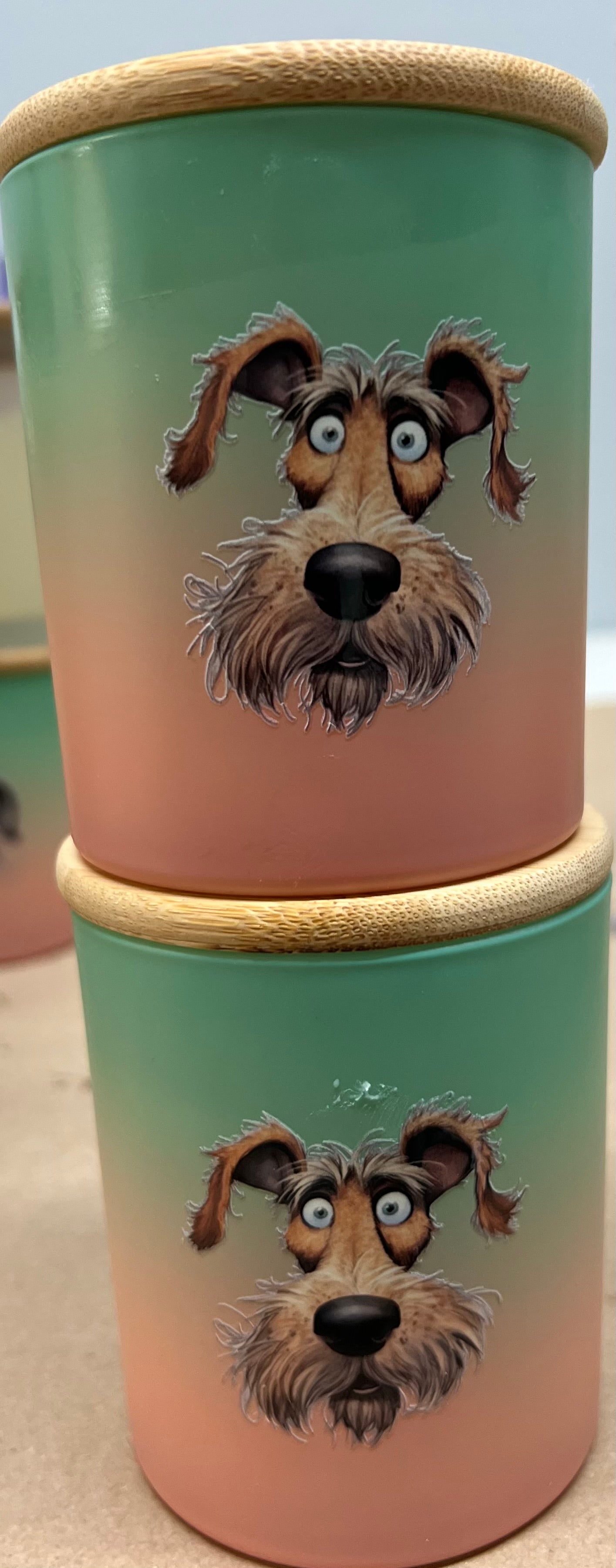 THE DOG SERIES CANDLE WITH VOLCANO SCENT
