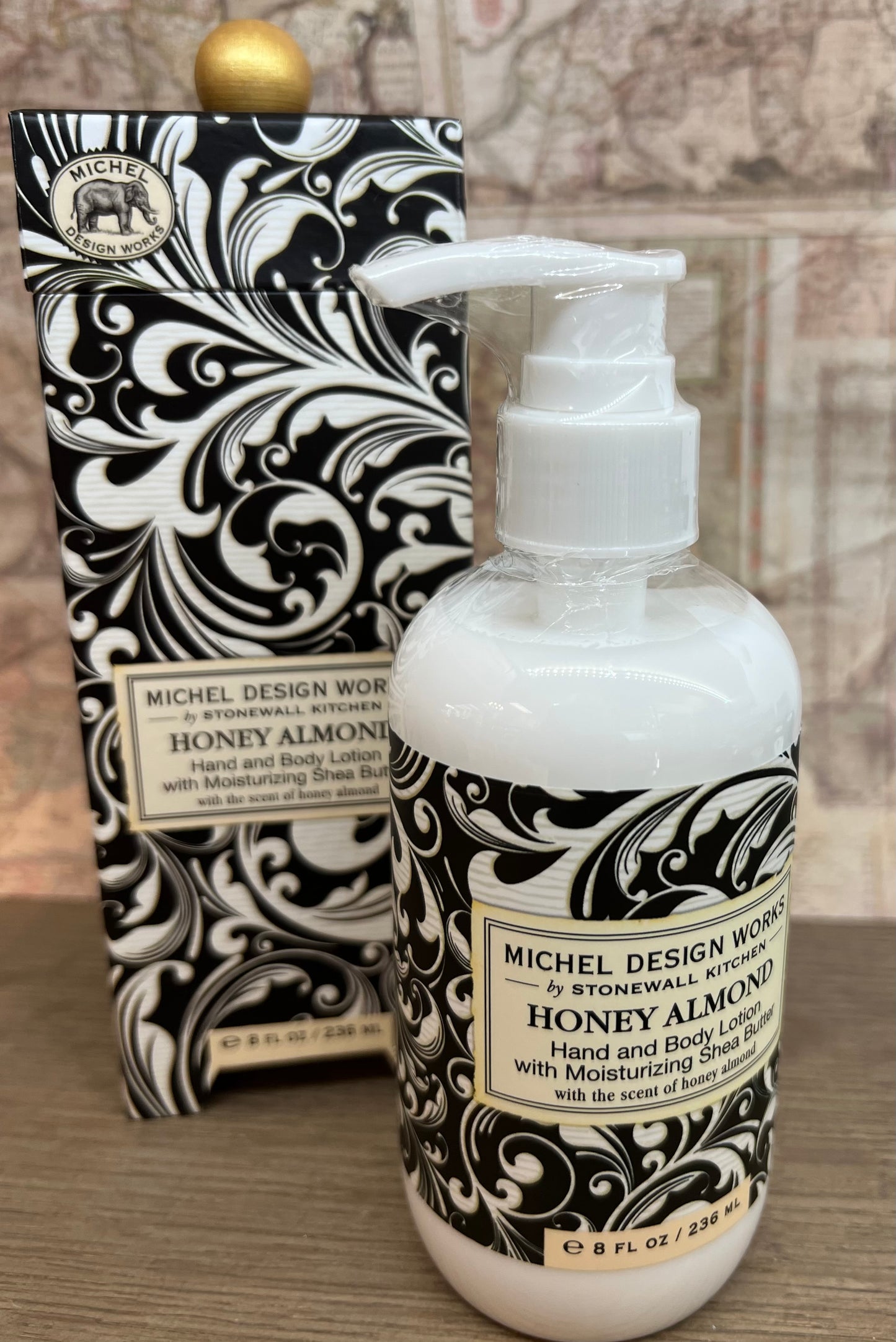 MICHEL DESIGN WORKS HONEY ALMOND HAND AND BODY LOTION