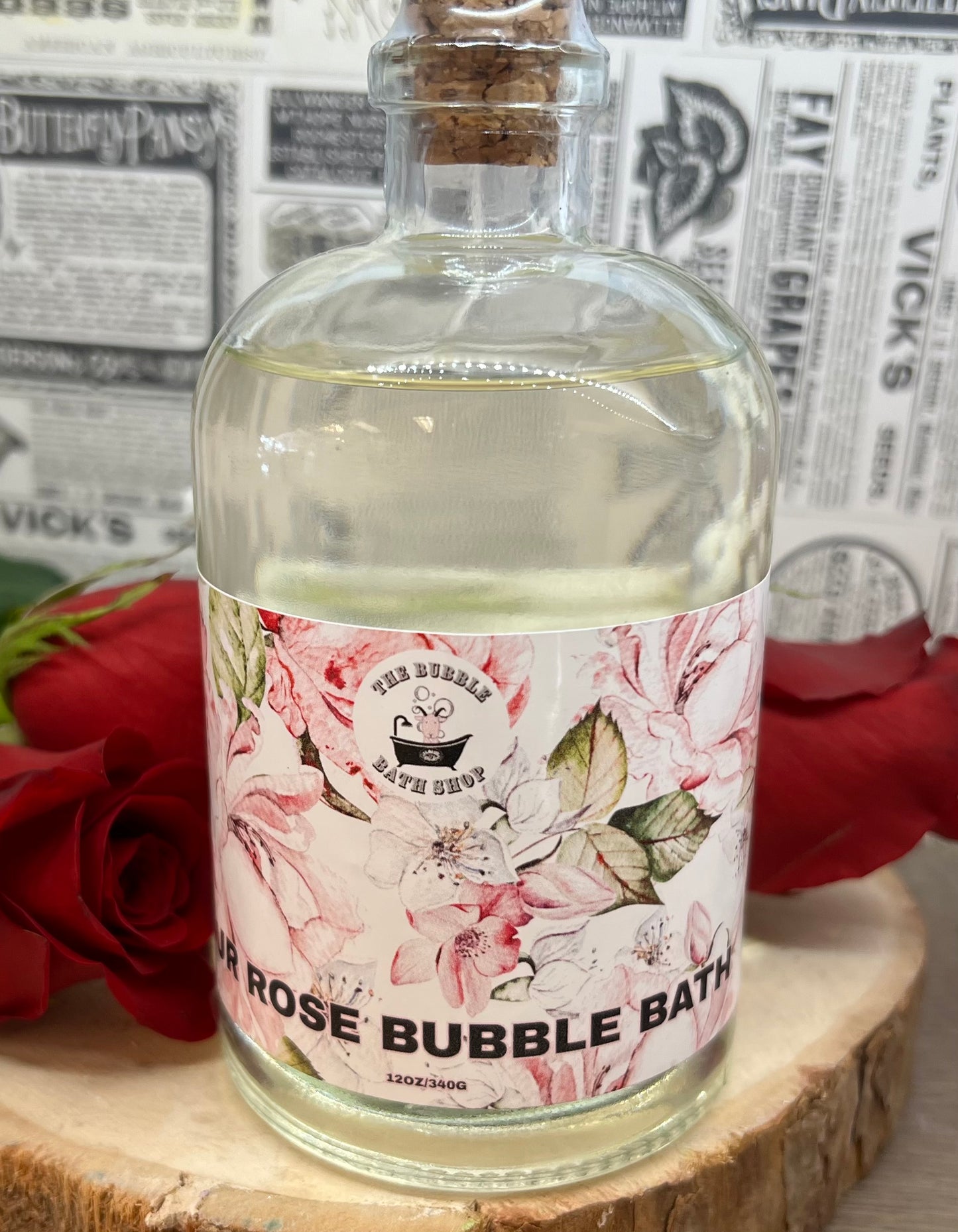 OUR ROSE BUBBLE BATH