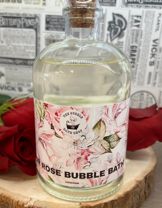 OUR ROSE BUBBLE BATH