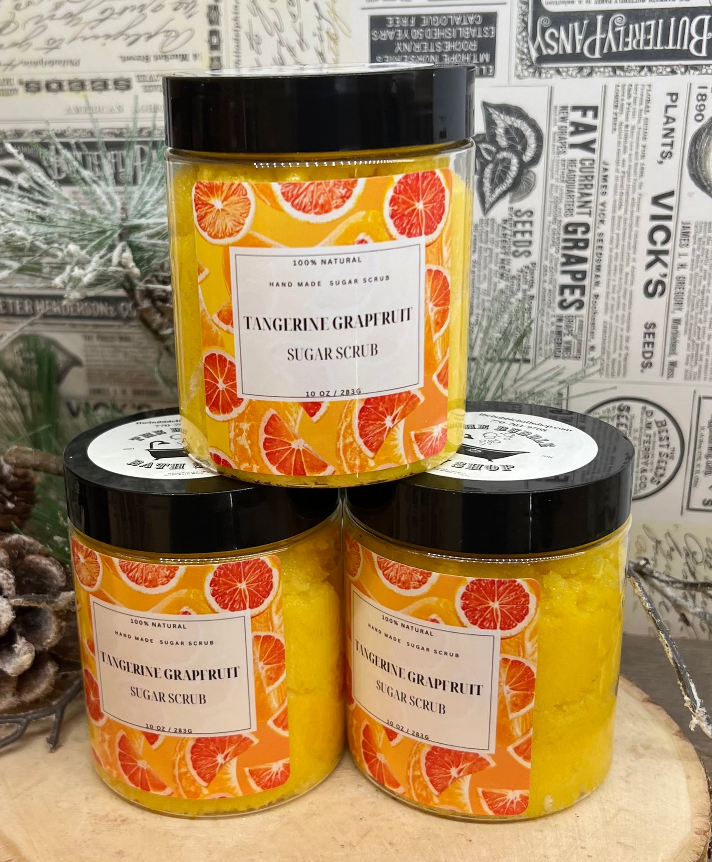 TANGERINE GRAPFRUIT SUGAR SCRUB