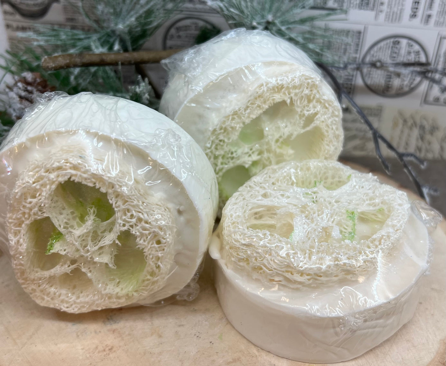 GOAT MILK LUFFA LEMONGRASS & LIME SOAP