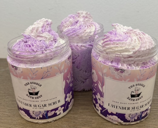 LAVENDER ESSENTIAL OIL  SUGUR SCRUB