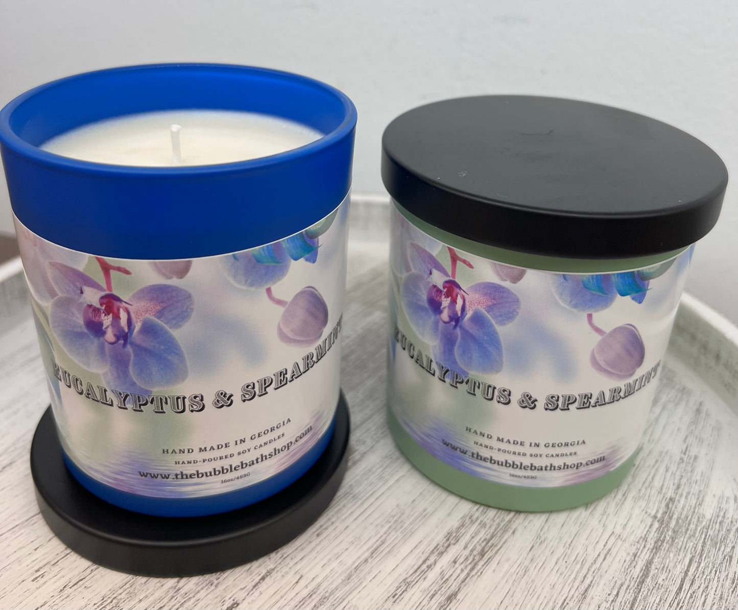 EUCALYPTUS& SPEARMINT SOY CANDLES