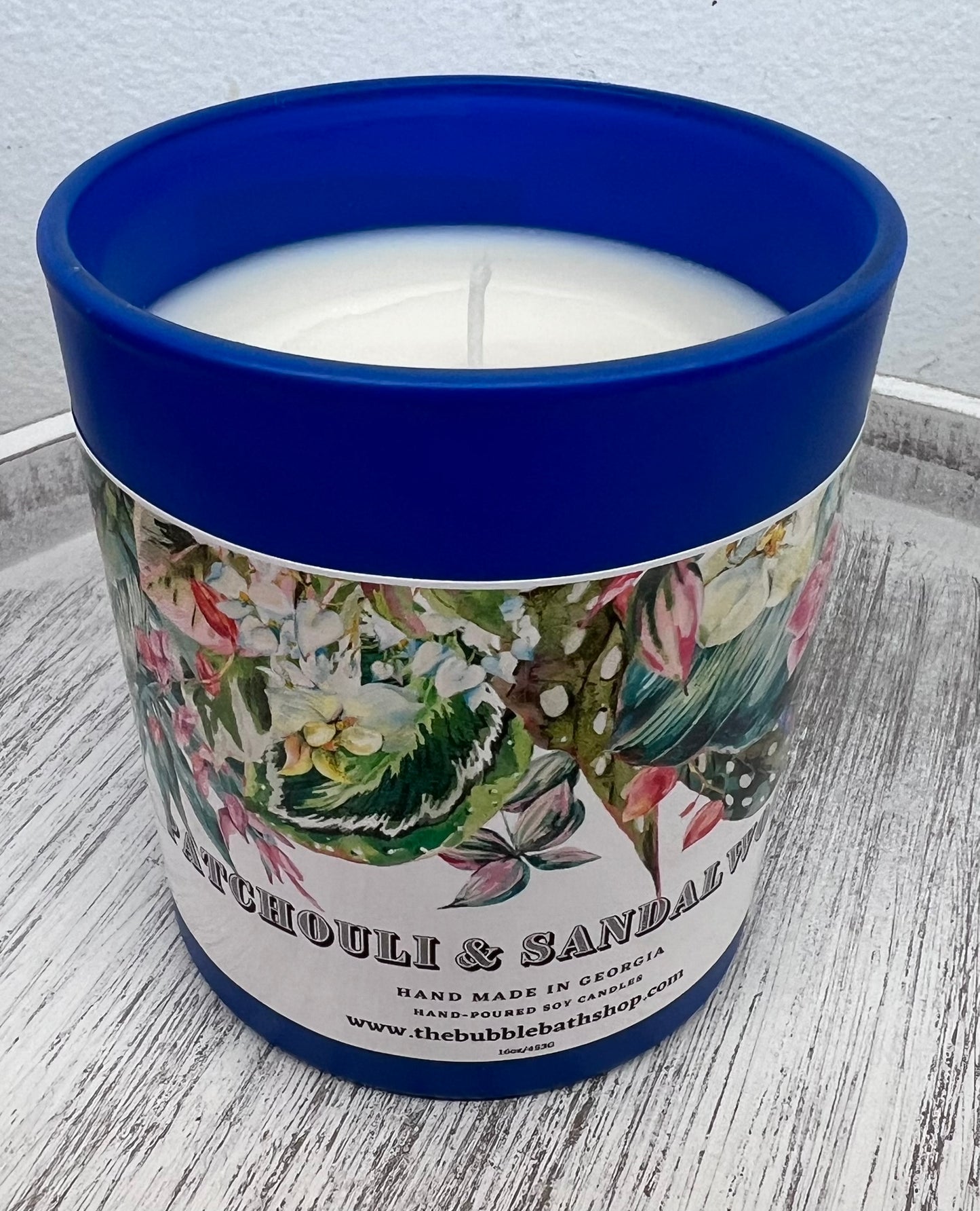 PATCHOULI & SANDALWOOD SOX CANDLE