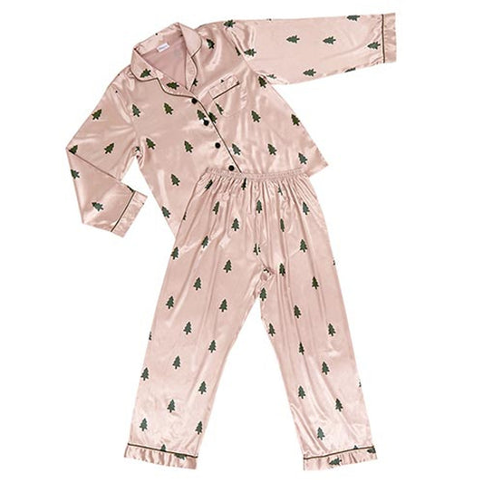 Bella Sleep Long Sleeve Tree PJ Set - Large