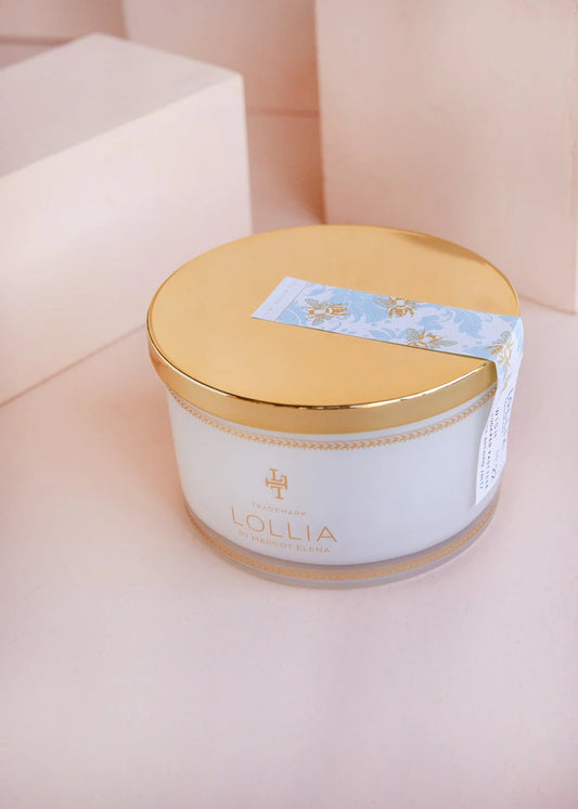 Margot Elena's Imagine Bath Salts are an exquisite addition to her renowned collection of luxurious bath and body products. Top