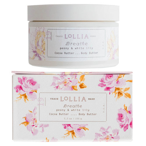 Margot Elena's Breathe Body Butter is a luxurious skincare product designed to deeply moisturize and nourish your skin Front