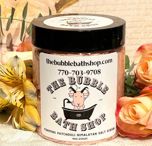 PATCHOULI HIMALAYAN SALT SCRUB 09OZ