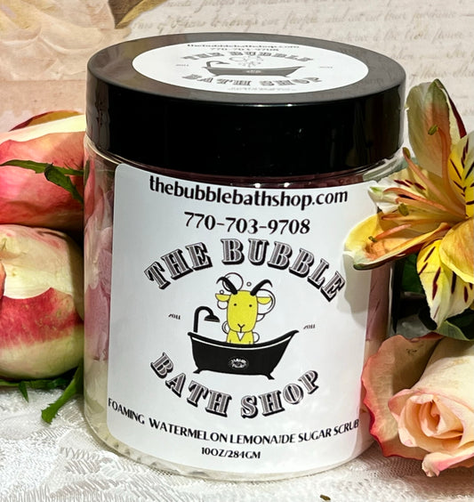 WATERMELON LEMONAID FOAMING SUGAR SCRUB 10OZ