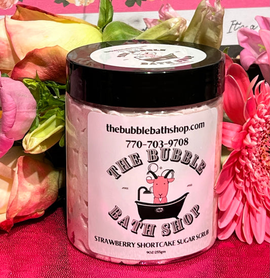 STRAWBERRY SHORTCAKE FOAMING SUGAR SCRUB 09OZ
