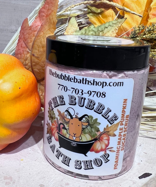 PUMPKIN MAPLE FOAMING SUGAR SCRUB 09